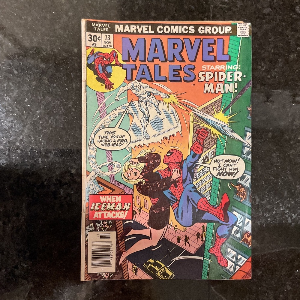 Marvel Spiderman Comic Book